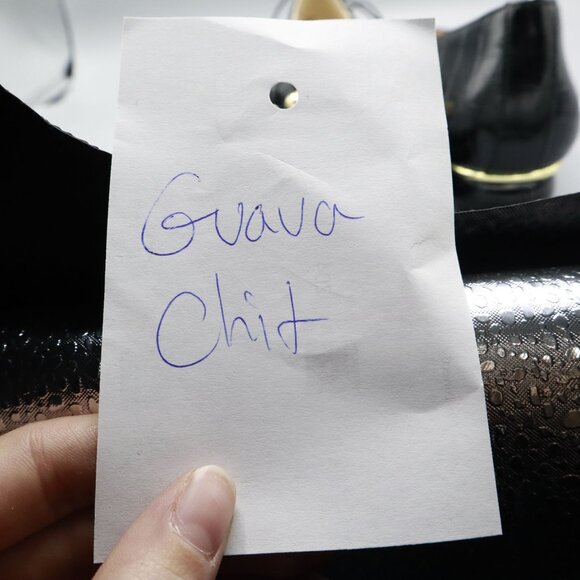 Liz Claiborne Leather Loafers Womens‎ 6M Black Twee Business Elevated Basic NWT - Picture 15 of 15